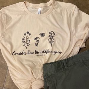Wildflower tee